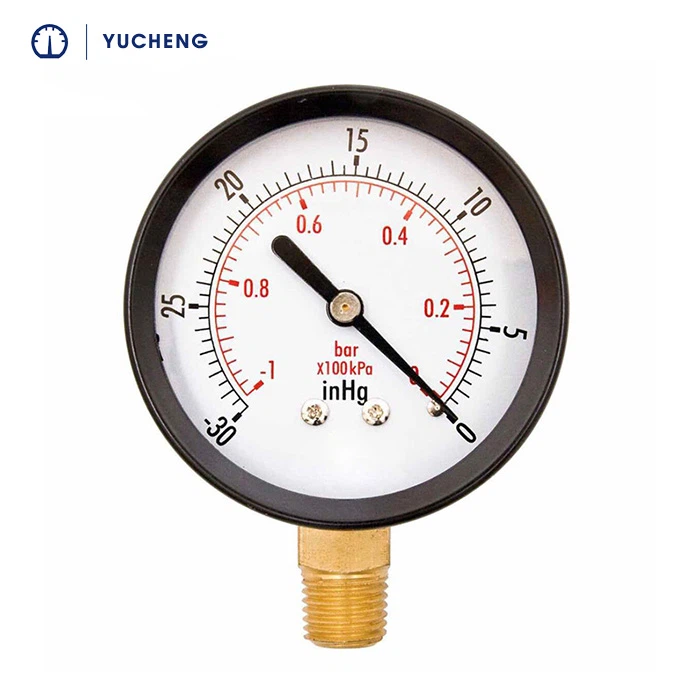 gas manometer vacuum pressure guage