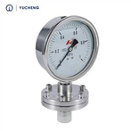 Glitserin bilan to'ldirilgan 1,5 dyuymli sanitariya diaframli muhr 100 mm o'lchagich